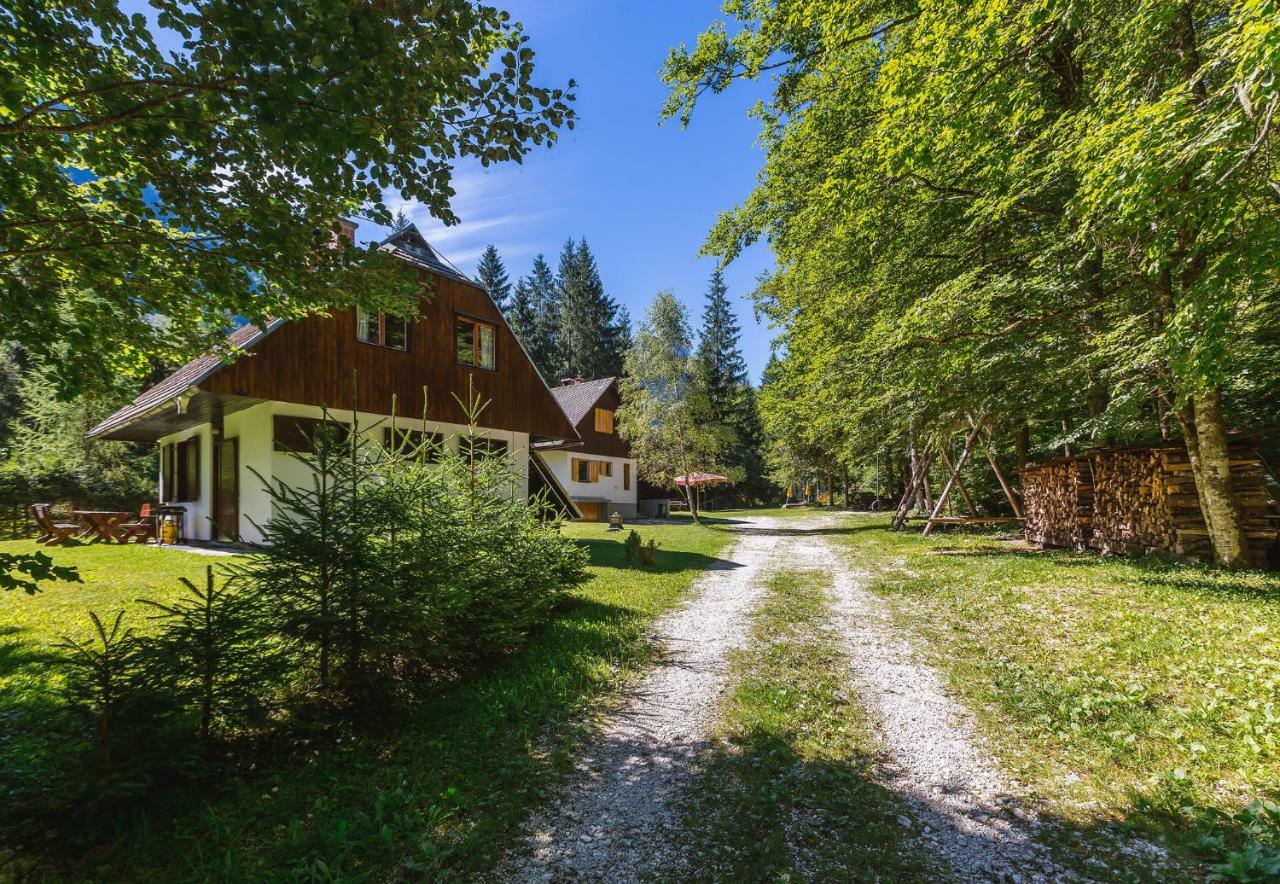 Villa Pocitniska Hisa Radovna Zgornja Radovna Esterno foto